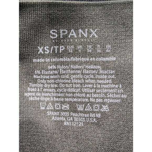 New! SPANX Green Camo Look At Me Now Seamless Leggings, XS - Picture 6 of 9